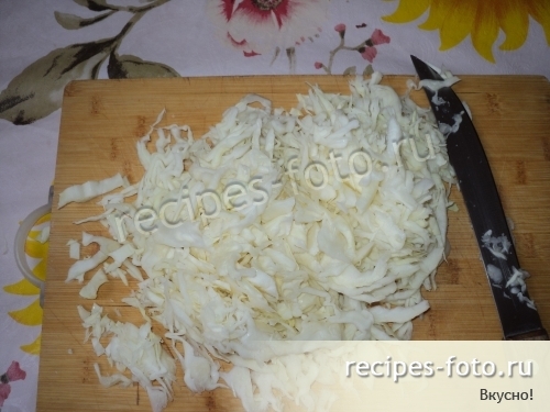 Жареные пирожки с капустой