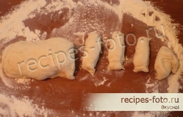 Пирожки жареные с картошкой и мясом