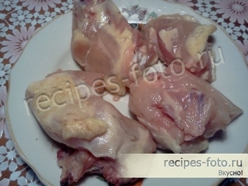 Рассольник с перловкой и курицей