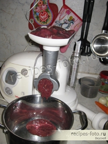 Печеночные котлеты из говяжьей печени