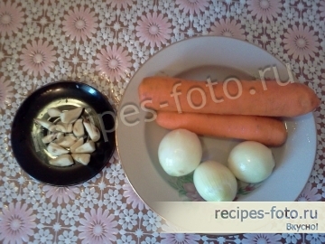 Плов из перловки с курицей
