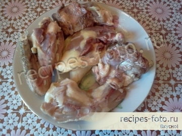 Плов из перловки с курицей