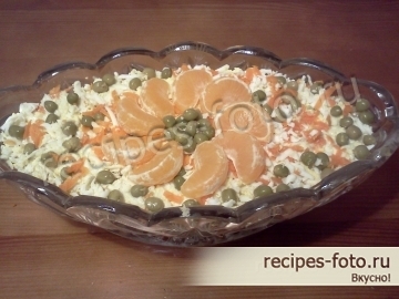 Салат с копченой рыбой «Селедка с яйцом»