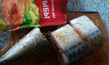 Рыба жареная в муке и яйце