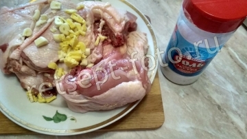 Рис с курицей и кукурузой
