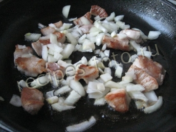 Рис с замороженными овощами и мясом
