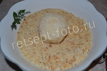 Аранчини с ветчиной и сыром