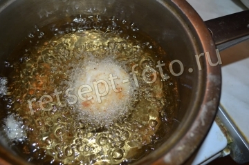 Аранчини с ветчиной и сыром