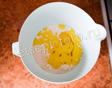 Рогалики с яблоками и корицей на сухих дрожжах