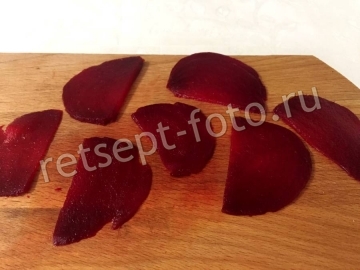 Роза из свеклы