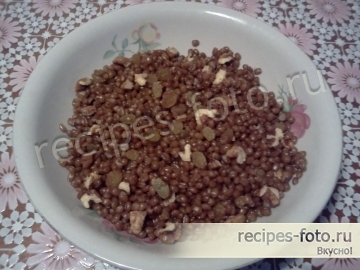 Рождественская кутья из пшеницы с маком и орехами