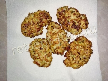 Рубленые котлеты из куриного филе без муки