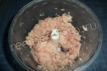 Рубленые куриные котлеты