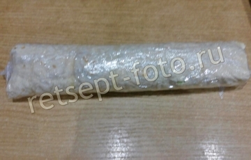 Рулет из лаваша со шпротами и пекинской капустой