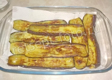 Рулетики из баклажан с брынзой
