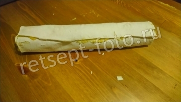 Рулеты из лаваша с картошкой и сыром
