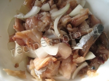 Рыба с картошкой в духовке без сыра