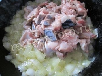Рыбная лазанья из лаваша