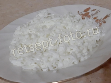 Салат "Королевский визит" с грецким орехом