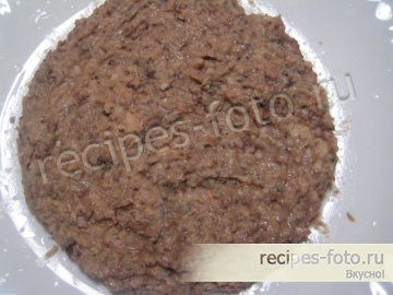Салат "Мимоза" с консервой, картошкой и без сыра