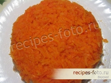Салат "Мимоза" с консервой, картошкой и без сыра