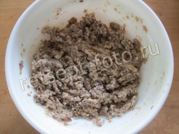 Салат "Мимоза" со скумбрией и картошкой