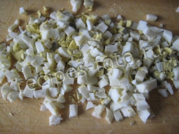 Салат "Ромашка" с курицей