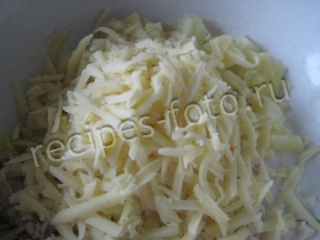 Салат "Ромашка" с курицей