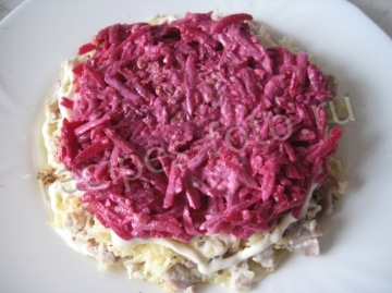 Салат "Шапка Мономаха"
