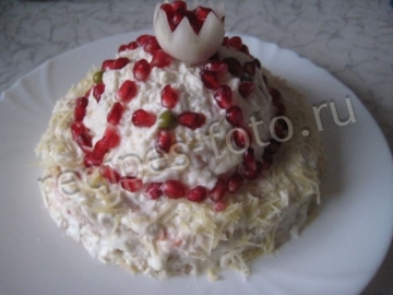 Салат "Шапка Мономаха"