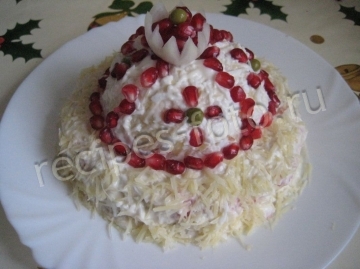Салат "Шапка Мономаха"