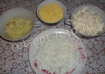Салат "Снежный король"