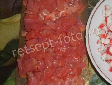 Салат "Снежный король"