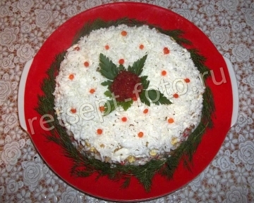 Салат "Снежный король"
