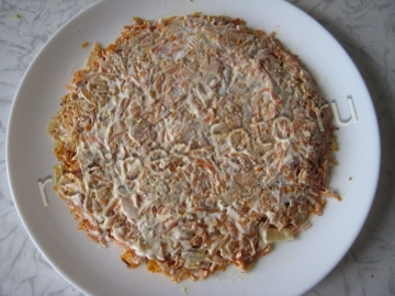 Салат "Сугробы" с курицей на праздник