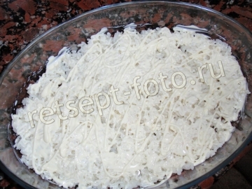 Салат "Суши" с морковью и красной рыбой