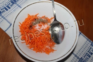 Салат "Тигренок" с куриной печенью слоями