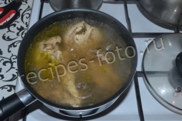 Салат "Зодиак" с шампиньонами и курицей