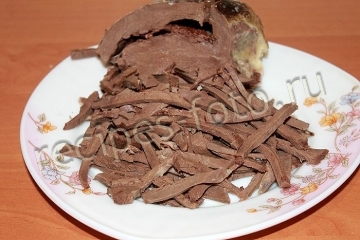 Салат из говяжьего сердца с морковью по-корейски