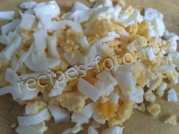 Салат из капусты с рисом