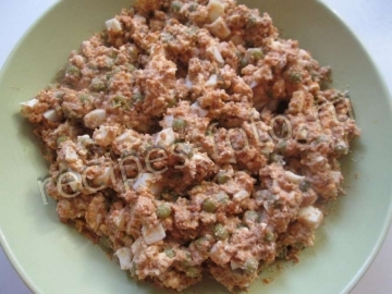 Салат из куриных желудков