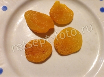 Салат из моркови, апельсина и кураги