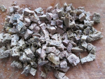 Салат из печени с яйцом и картошкой