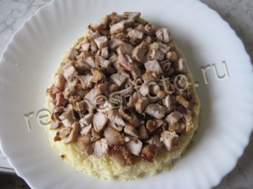 Салат на Пасху с мясом