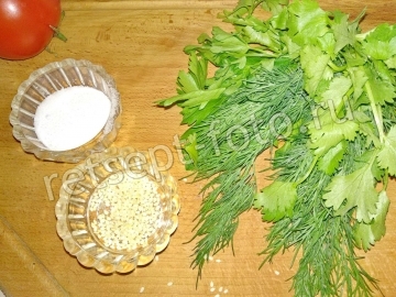 Салат с адыгейским сыром, помидорами и огурцами