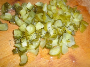 Салат с булгуром и овощами
