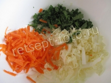 Салат с фетой и рукколой