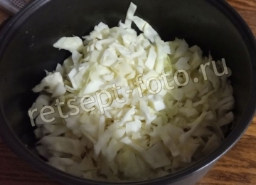 Салат с крабовыми палочками и капустой