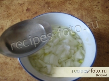Салат с курицей и ананасом