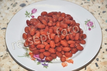 Салат с тунцом и фасолью